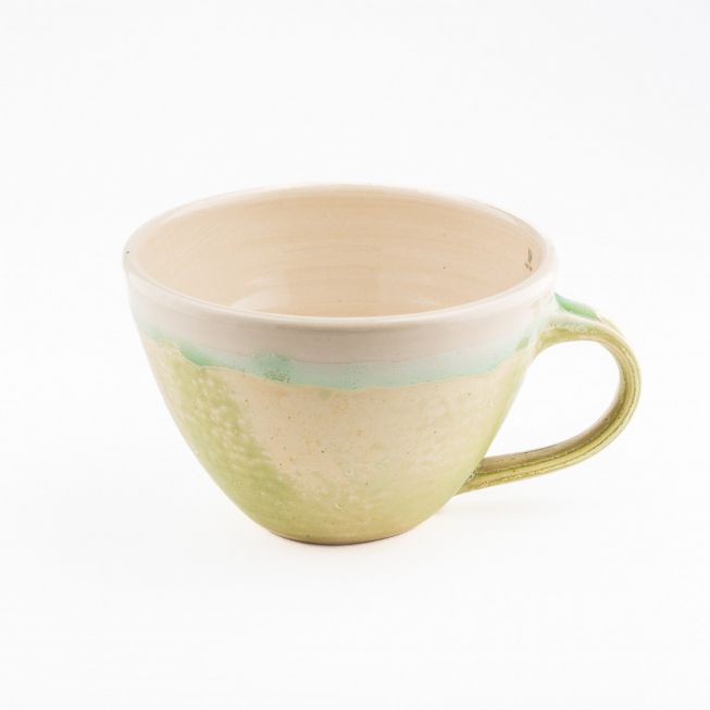 Kaffekopp grønn