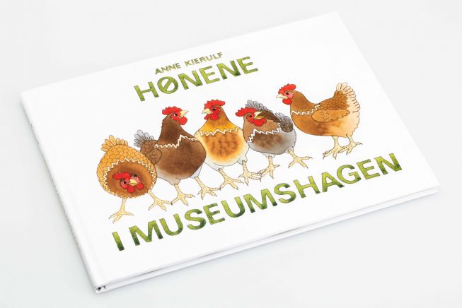 Hønene i museumshagen